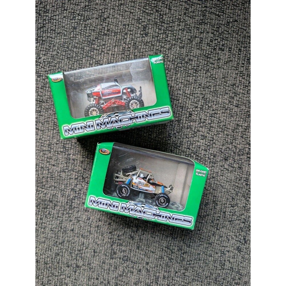 TOY ZONE Mini Machines Baja 1000 SCORE Dune Buggy Diecast Lot Of 2